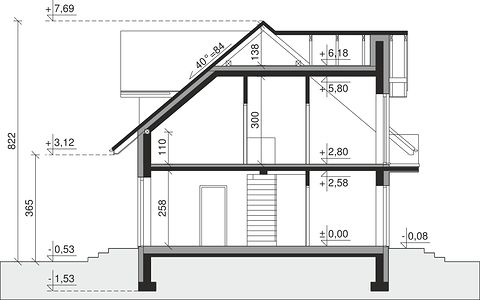 Фасад дома BCB-4642-46 Фасад дома BCB-4642-46