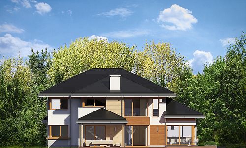 Фасад дома CCI-1677-39 Фасад дома CCI-1677-39