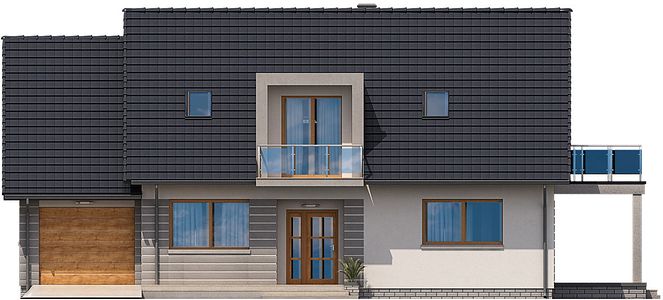 Фасад дома AGB-9496-18 Фасад дома AGB-9496-18