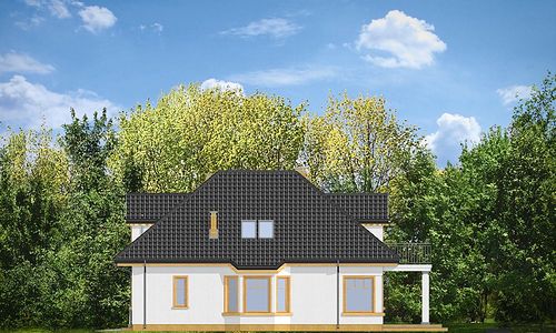 Фасад дома KEE-9941-52 Фасад дома KEE-9941-52
