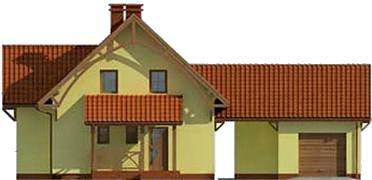 Фасад дома BAI-9522-27 Фасад дома BAI-9522-27