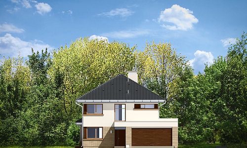 Фасад дома DCE-3795-88 Фасад дома DCE-3795-88