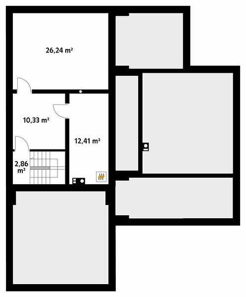 План 1 этажа дома FIG-5371-12 План 1 этажа дома FIG-5371-12
