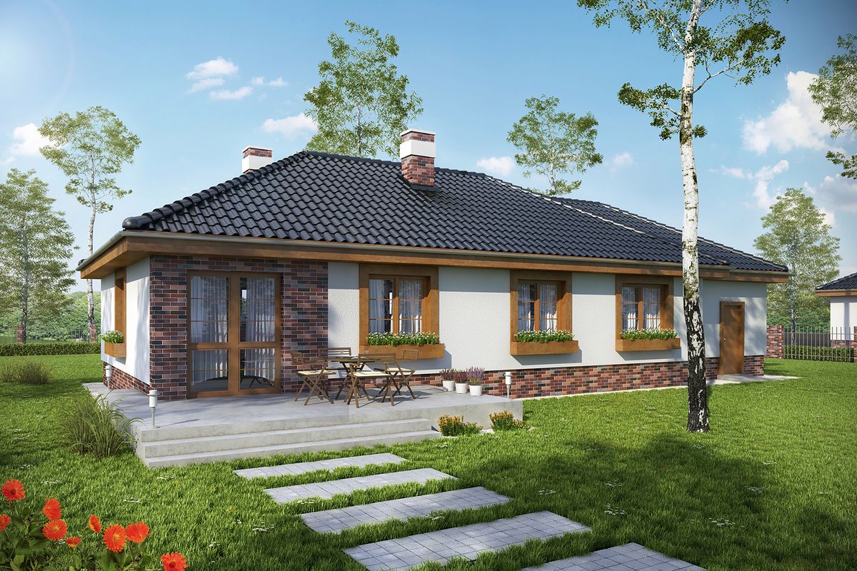 Проект дома EDE-2793-74