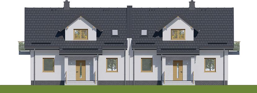 Фасад дома DDE-5239-56 Фасад дома DDE-5239-56