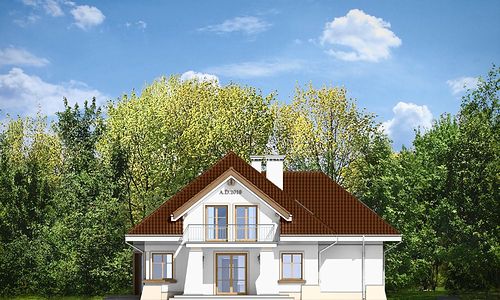 Фасад дома BDI-4711-46 Фасад дома BDI-4711-46