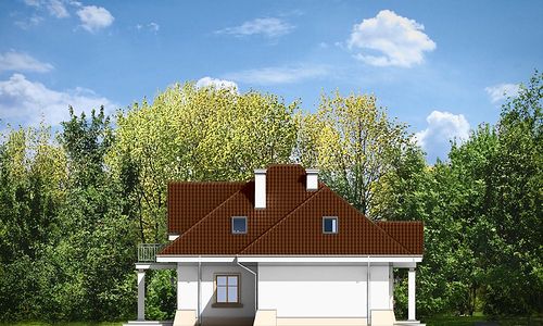 Фасад дома BDI-4711-46 Фасад дома BDI-4711-46