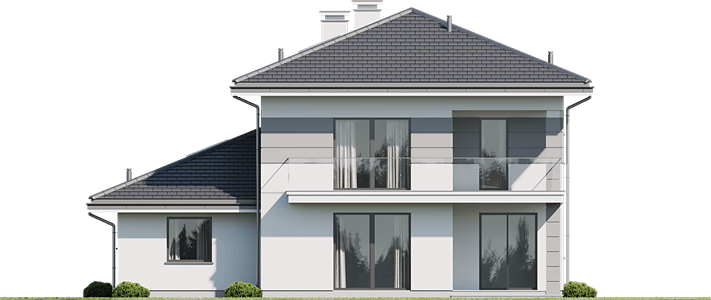 Фасад дома GAA-8966-44 Фасад дома GAA-8966-44