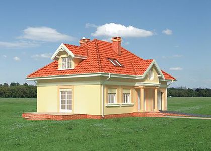 Фасад дома KBB-1134-11 Фасад дома KBB-1134-11