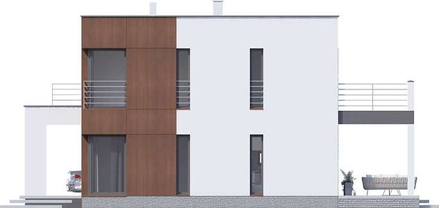 Фасад дома BKB-2142-79 Фасад дома BKB-2142-79