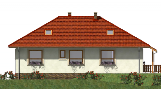 Фасад дома BDB-8989-35 Фасад дома BDB-8989-35