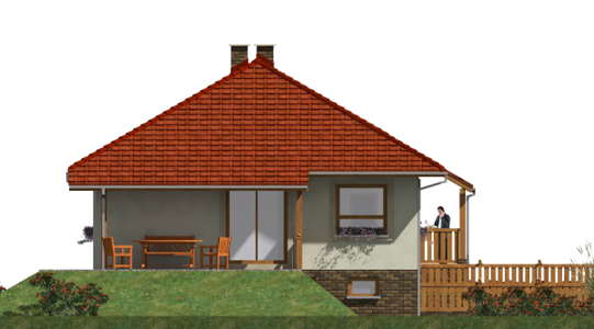 Фасад дома BDB-8989-35 Фасад дома BDB-8989-35