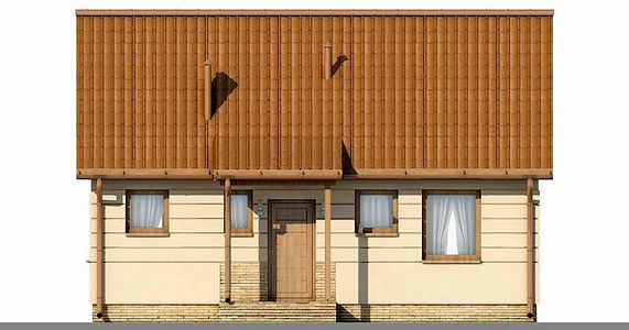Фасад дома CEK-9423-18 Фасад дома CEK-9423-18
