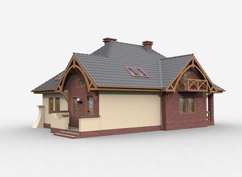 Проект дома KIB-6182-42 Проект дома KIB-6182-42