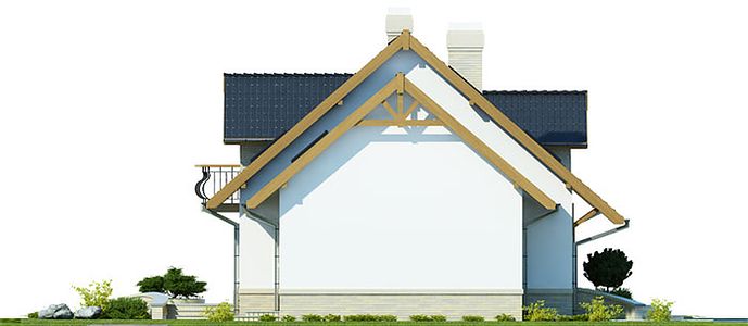 Фасад дома BDB-6385-86 Фасад дома BDB-6385-86