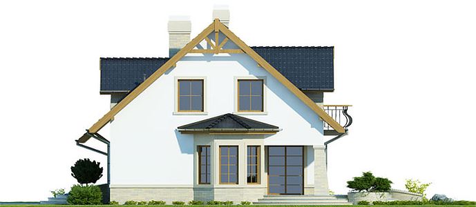 Фасад дома BDB-6385-86 Фасад дома BDB-6385-86