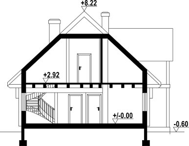 Фасад дома ICC-7788-61 Фасад дома ICC-7788-61