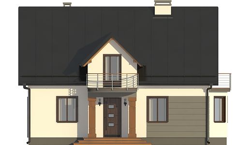 Фасад дома DGB-1728-26 Фасад дома DGB-1728-26