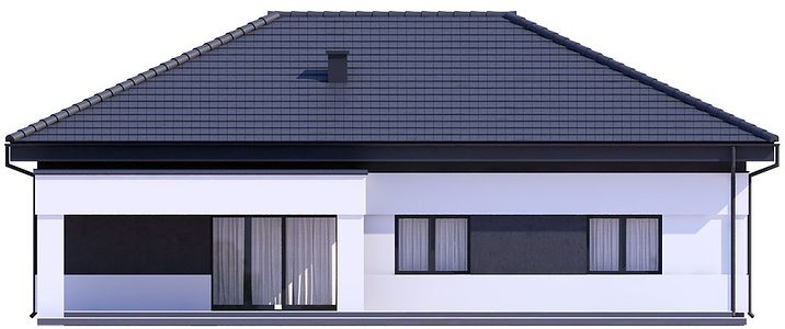 Фасад дома FBC-6447-53 Фасад дома FBC-6447-53